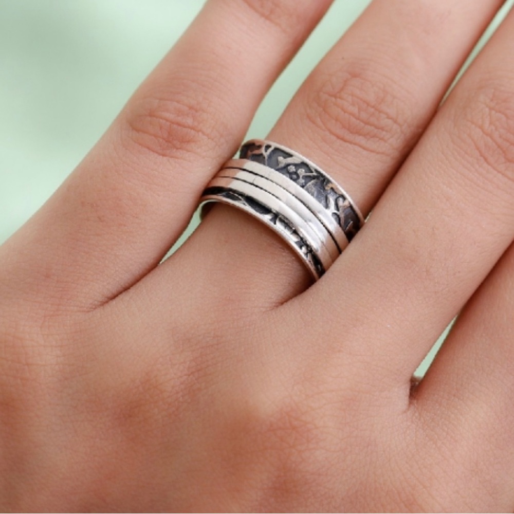 SPINNER! Sterling Silver Ring